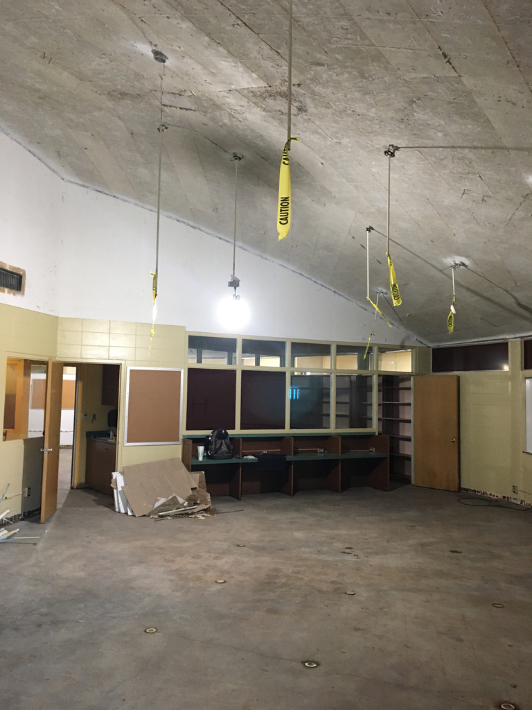 Herington High School renovations- Summer 2019